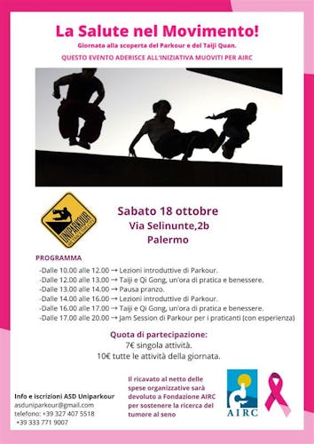 La Salute nel Movimento! – Parkour e Taiji Quan per la ricerca