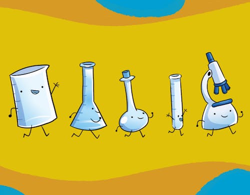 L'equipaggiamento per un laboratorio