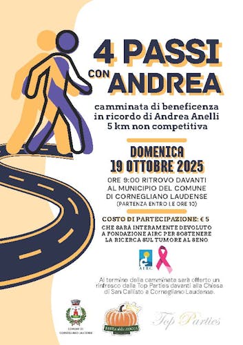 4 PASSI CON ANDREA - Cornegliano Laudense