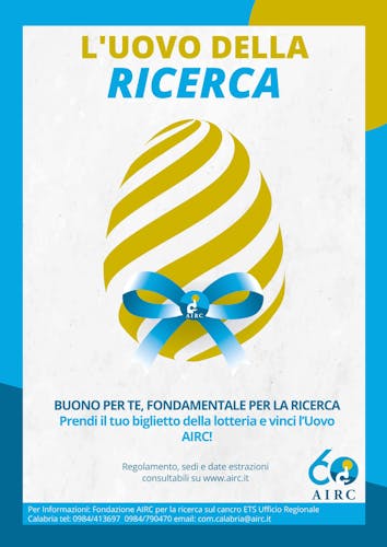 Lotteria provinciale: "Un uovo per la ricerca"