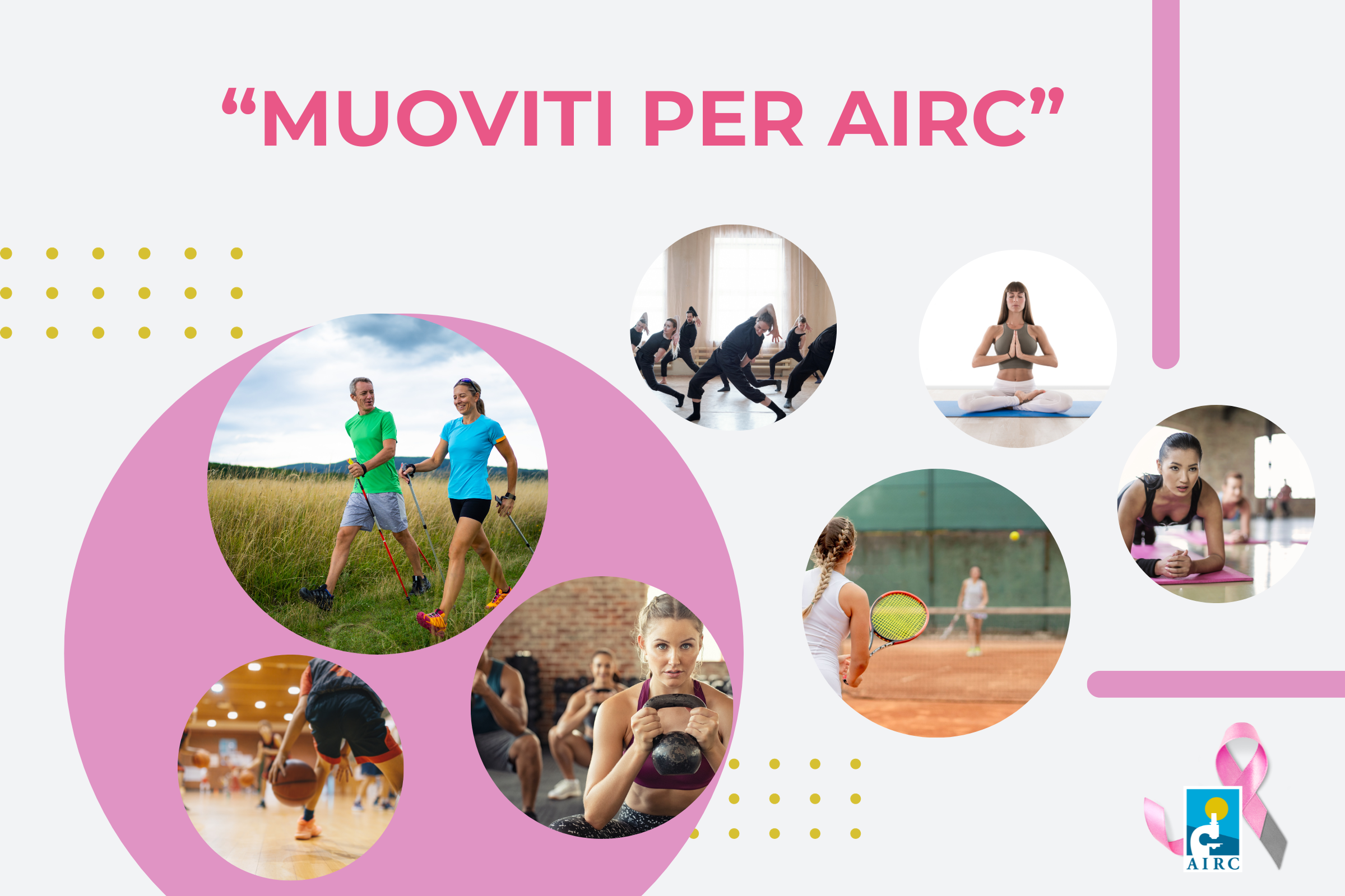 Raccolta fondi campagna AIRC Nastro Rosa 2022