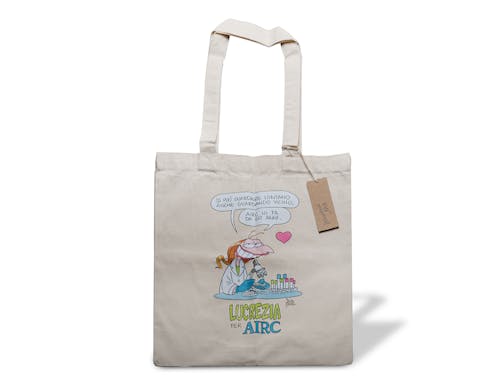 Shopper con illustrazione Lucrezia - Silvia Ziche