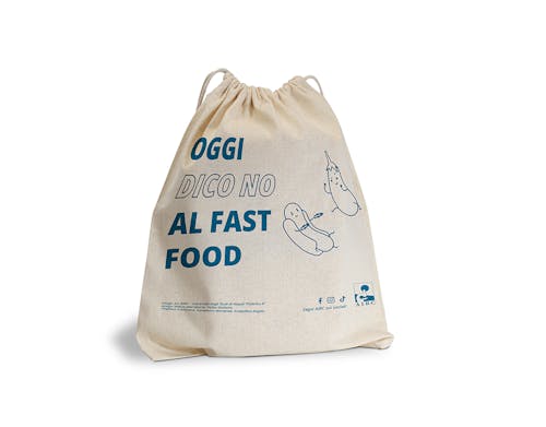 Lunch bag Oggi dico NO al fast food