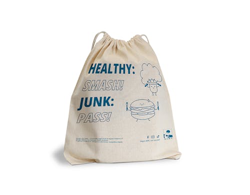 Set pranzo lunch bag Healthy & Junk e contenitore