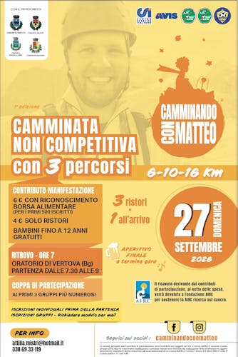 Camminando con Matteo - Vertova