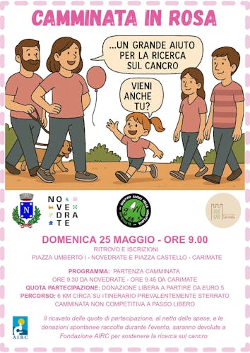 CAMMINATA IN ROSA