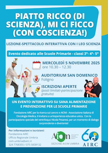 Piatto ricco (di scienza), mi ci ficco (con coscienza!)