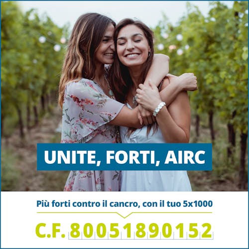 5 per mille 2021 ad AIRC 80051890152 5 per mille 2021 ad AIRC 80051890152