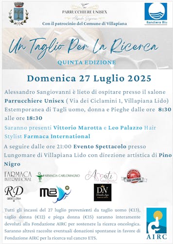 UN TAGLIO PER LA RICERCA