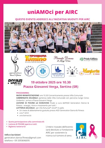 uniAMOci per AIRC – Sortino