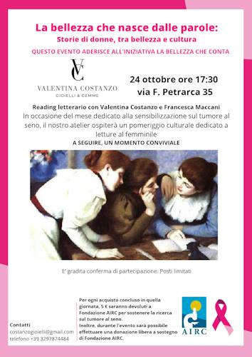L’iniziativa rientra nell’ambito del progetto nazionale “Muoviti per AIRC” e consiste in una camminata non competitiva presso le vie del centro storico di Randazzo con tappe intermedie, con accompagnamento musicale e letture di poesie.  La Camminata prend