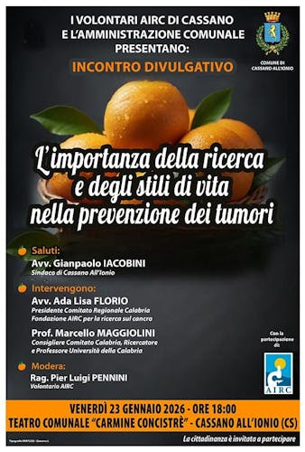 L’importanza della Ricerca e degli stili di Vita nella prevenzione dei Tumori
