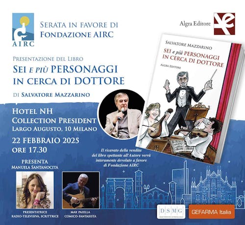 Presentazione del libro “Sei (e più) personaggi in cerca di dottore” di Salvatore Mazzarino