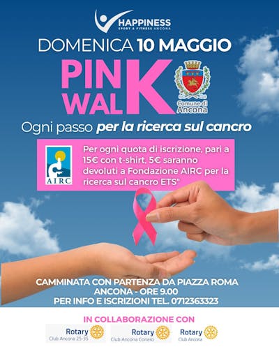 PINK WALK – Ogni passo per la ricerca sul cancro
