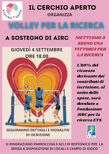 VOLLEY PER AIRC