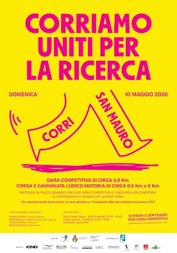 4ª Corri San Mauro – 3° Trofeo Argotec