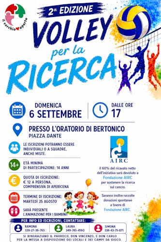 Volley per la Ricerca 2026 – Bertonico