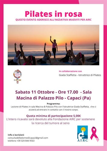 Pilates in Rosa – Capaci