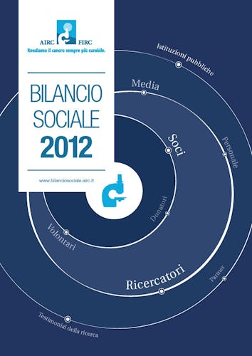 Bilancio sociale AIRC 2012