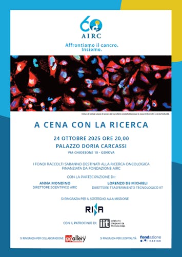 A CENA CON LA RICERCA