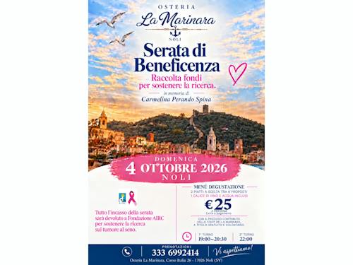 SERATA DI BENEFICENZA