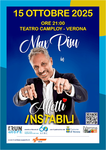 Affetti instabili - Spettacolo Run4Hope in favore di AIRC