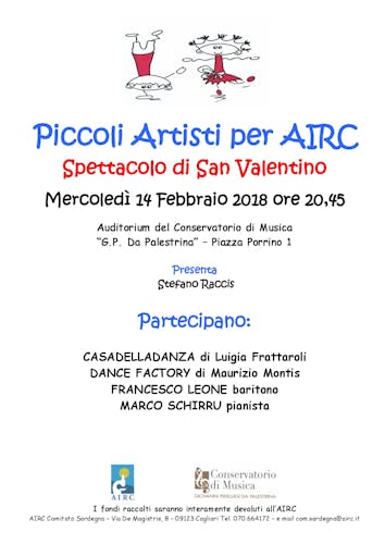 Piccoli artisti per AIRC – Spettacolo di San Valentino