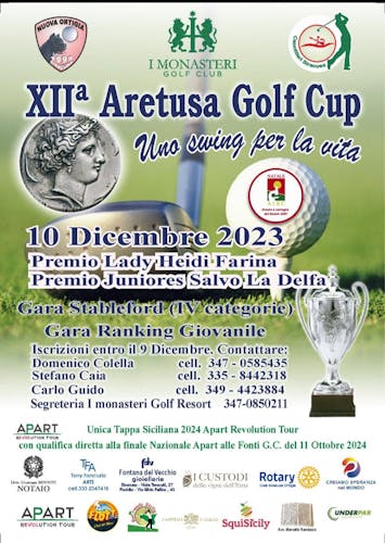 XII Aretusa Golf Cup “Uno swing per la vita”